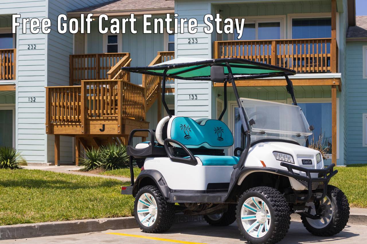 Free Golf Cart Entire Stay
